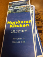 Honduran Kitchen food