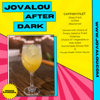 Jovalou Cuisine Cocktails food