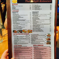 Thai Delight Edmond menu