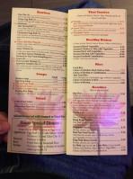 King Wah Asian Food menu