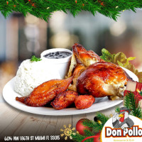 Don Pollo Rotisserie Grill food