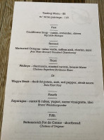 Wren menu