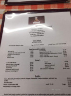 James Grill Cafe menu