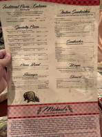 Michael's Italian Restaurant. food