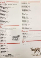 Ridge Runner Cafe menu