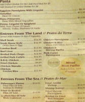 Mateus Bar Restaurant menu