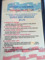 Harley Dawn Diner menu