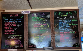 Mama Fina's menu