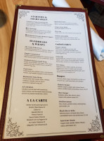 Zyndas menu