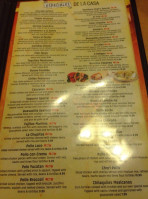 El Ranchero Mexican Grill And menu