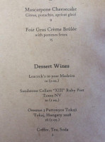 Otto's German Bistro menu