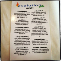 Evolution Grille food
