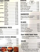 Crispy Cajun Fried Chicken menu