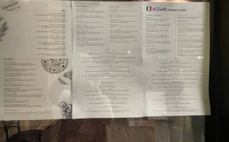 Al Dente's Italiano menu
