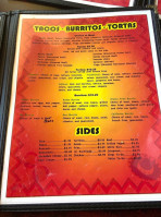 Festival Tacos: Authentic Mexican Seafood Grill menu