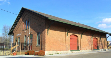 The Old Train Depot outside