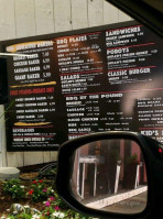 Outlaws Barbeque menu