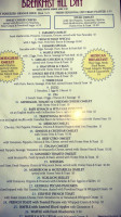 Sides Diner And Grill menu
