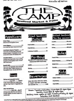 The Camp Seafood Market Patio menu