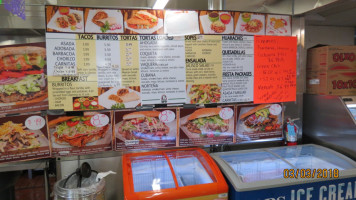 Sonora's Meat Market menu