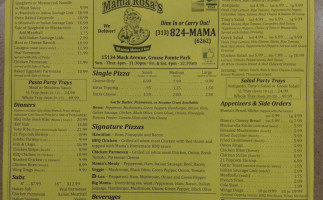 Mama Rosa's Pizzeria food
