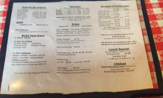 Railhead Bbq menu