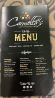 Carmella's menu