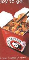 Panda Express menu
