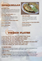Don Rigo's Mexican Bar Grill menu