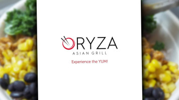 Oryza Asian Grill food