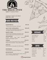 The Magic Oven Hawaii menu