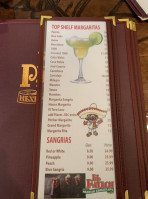 El Patron Mexican menu