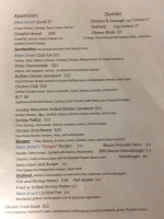 Main Street Restaurant menu
