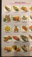 Sapporo Japanese Resaurant menu