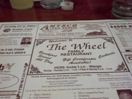 The Wheel Family Restaurant food