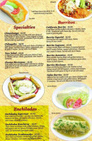 Pueblo Viejo Mexican Grill menu