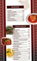 Curry Leaf Indian Cuisine menu