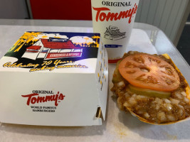 Original Tommy's World Famous Hamburgers food