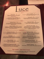 Luce menu