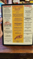 Crazy Bout Crawfish Cajun Cafe menu