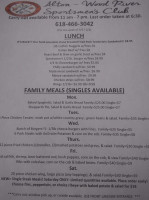 Alton-wood River Sportsmen's Club menu