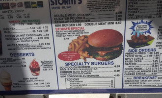 Storm's Hamburgers Inc. Hamilton food
