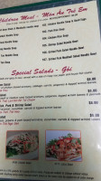 Pho 7 Vietnamese menu