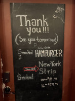 The Relic Smokehouse And Pub menu