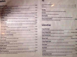 Khoom Lanna Thai Food menu