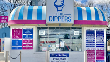 Little Dippers Ice Cream inside