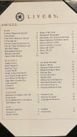 Livery Indianapolis menu