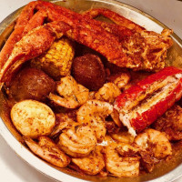 Hook Reel Cajun Seafood inside