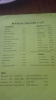 The Dry Creek Ranch menu