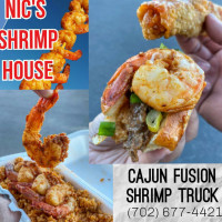 Nic's Shrimp Truck food